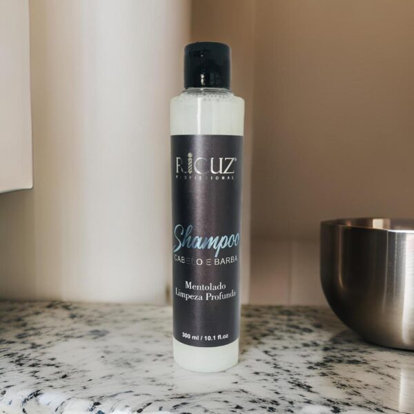 Shampoo ANTI-CASPA Cabelo e Barba Limpeza Profunda