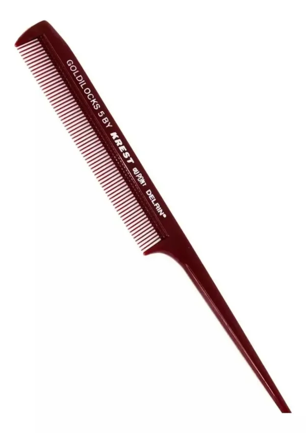 Pente Cabo Fino Profissional Umi de Carbono Antiestático 22cm CB618 Vermelho - Image 3
